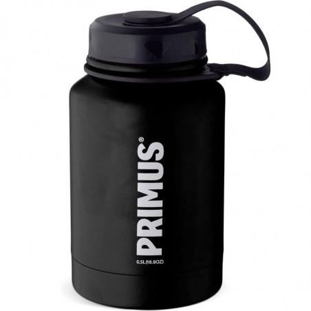 BOUTEILLE TRAILBOTTLE ISOTHERME PRIMUS 50 CL INOX NOIRE
