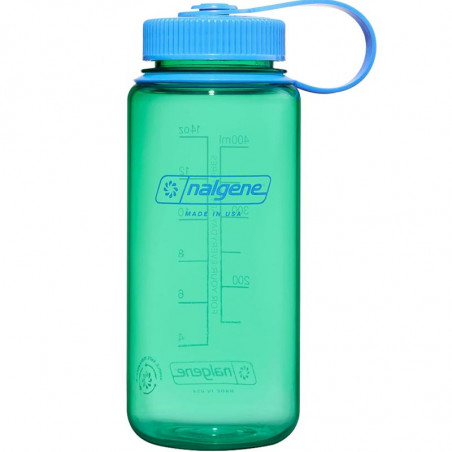 GOURDE NALGENE 50 CL LARGE OUVERTURE VERT PASTEL POUR RANDONNER