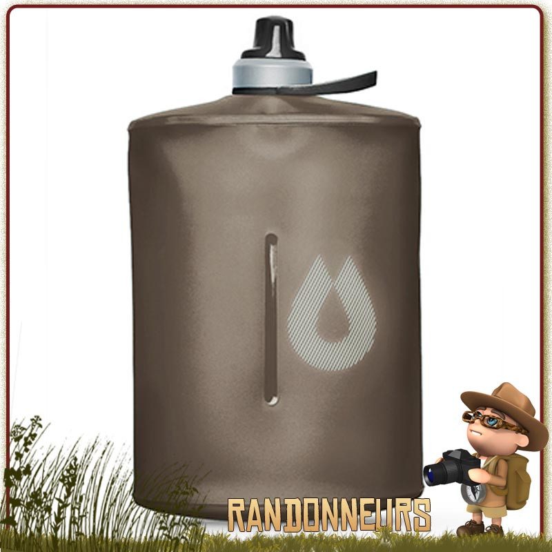 Gourde souple Stow 1 litre Hydrapak randonnée légère gourde hydrapak