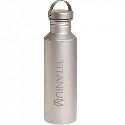 BOUTEILLE TITANE TI-LID 65 CL VARGO AVEC BOUCHON A VIS