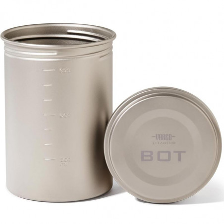 BOUTEILLE POT TITANE VARGO BOT 1 LITRE ULTRA LEGER