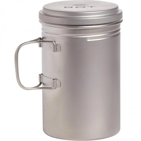 BOT HD TITANE VARGO 1 LITRE AVEC POIGNEES ET COUVERCLE
