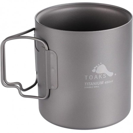 TASSE ISOTHERME 450 ML TOAKS DOUBLE PAROI ULTRA LEGERE