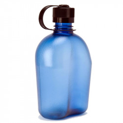 GOURDE OASIS NALGENE FORME MILITAIRE GIs 1 LITRE BLEUE