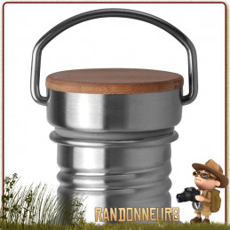 Gourde Randonnée trekking acier Inox 120 cl Basic Nature