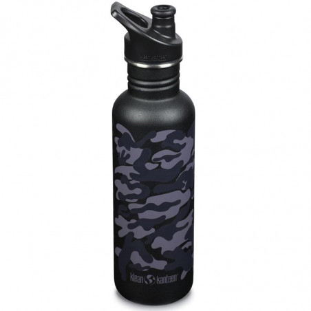 GOURDE SPORT INOX 70 CL KLEAN KANTEEN CAMO BLACK