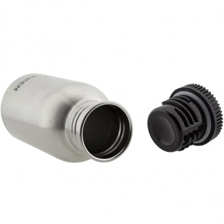 GOURDE BASIC INOX LAKEN AVEC LARGE GOULOT ET BOUCHON POLYPROPYLÈNE