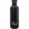 BOUTEILLE INOX LARGE GOULOT BASIC INOX 1 LITRE LAKEN