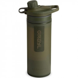 GOURDE FILTRANTE SURVIE GEOPRESS GRAYL 710 ML VERT ARMEE