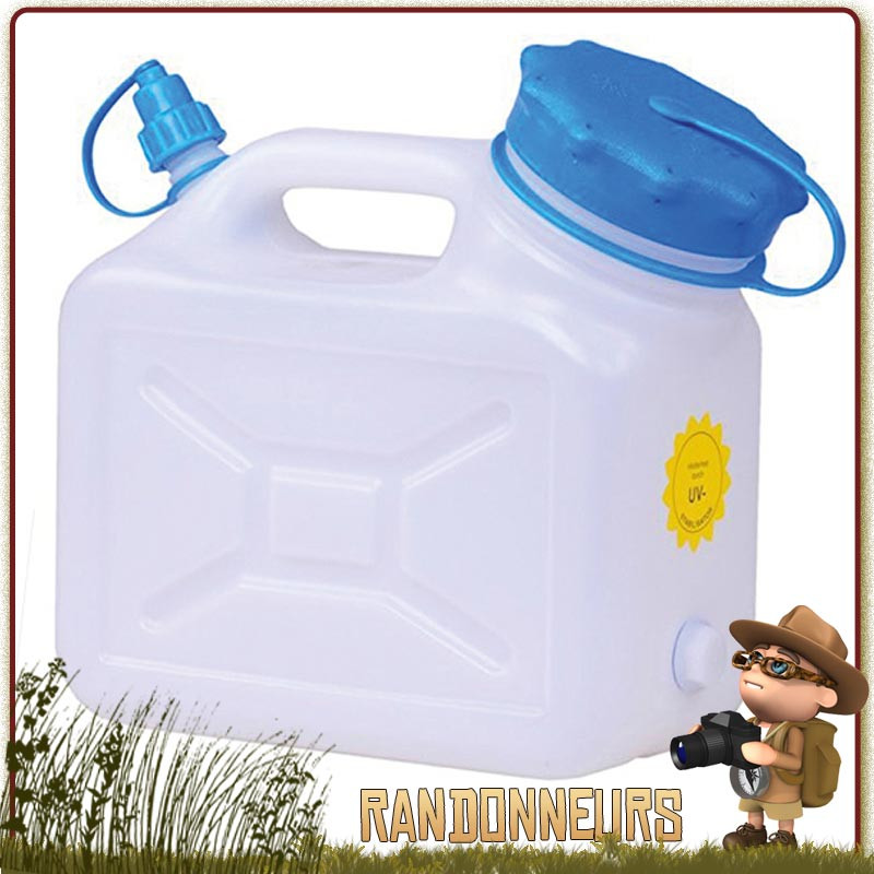 Jerrican alimentaire 5 litres naturel