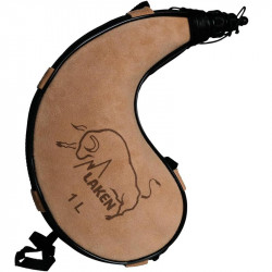 GOURDE PEAU TAUREAU COURBEE 1 LITRE LAKEN