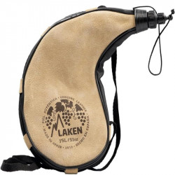 GOURDE VESSIE EN PEAU ESPAGNOLE 1.5 LITRES COURBEE LAKEN