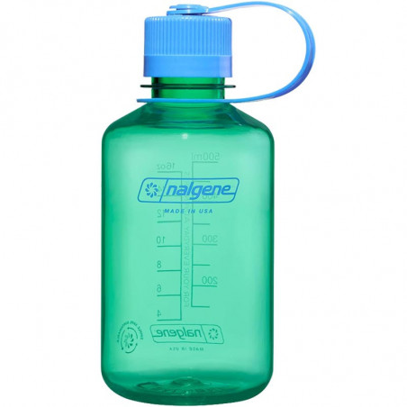 GOURDE BOUTEILLE 0.5 LITRES NALGENE PETIT GOULOT VERT PASTEL