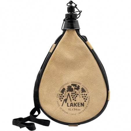GOURDE LAKEN VESSIE EN PEAU DROITE 1 LITRE