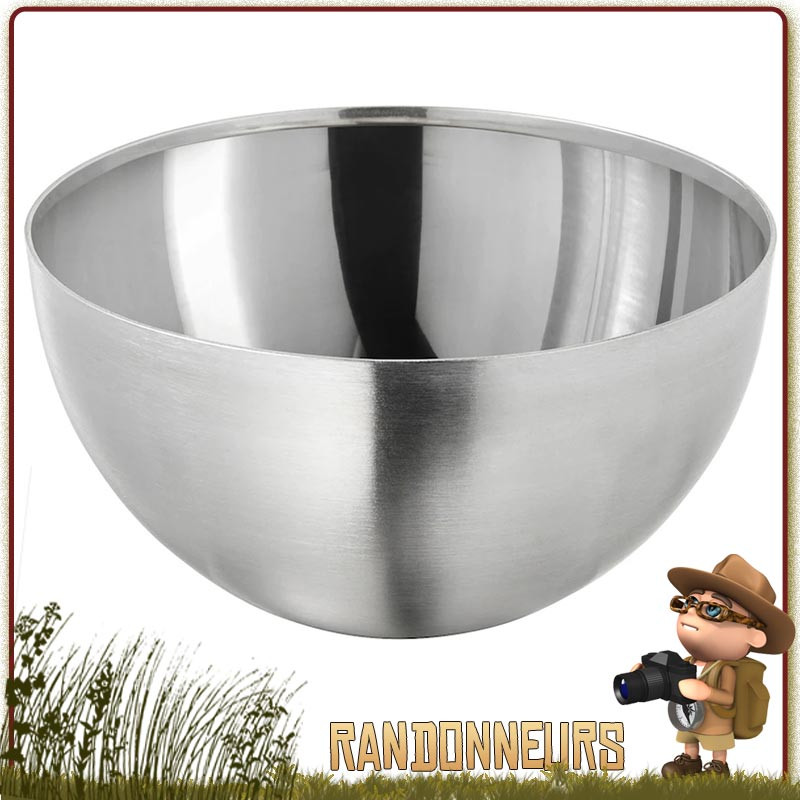 Assiette de Camping en Aluminium diamètre 20 cm CAO camp bushcraft