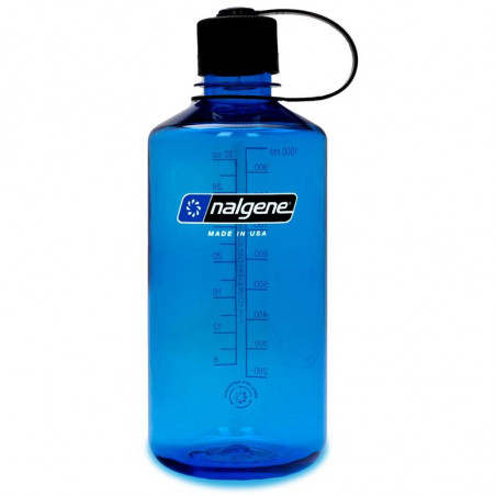 BOUTEILLE 1 LITRE NALGENE PETIT GOULOT POUR RANDONNER BLEUE