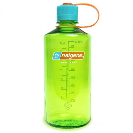 BOUTEILLE PETIT GOULOT 1 LITRE NALGENE DE TREKKING PEAR