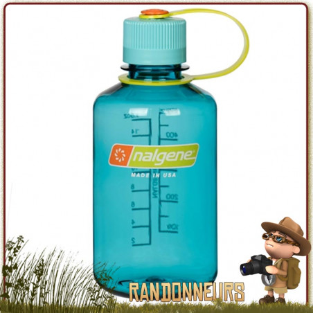 Bouteille Nalgene Petite Ouverture 0.5L CERULEAN