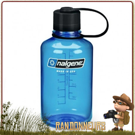 Bouteille Nalgene Petite Ouverture 0.5L BLEUE