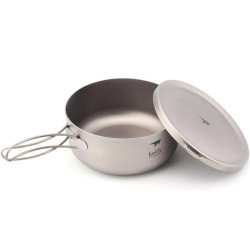 BOITE BOL TITANE AVEC COUVERCLE 80 CL KEITH LUNCH BOX