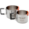 SET DE TASSES INOX KELLY KETTLE ULTRA ROBUSTE
