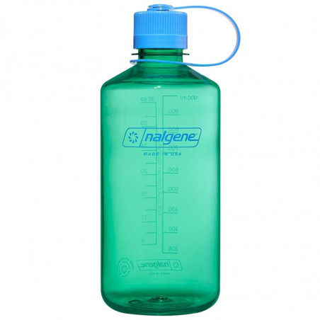 GOURDE PETIT GOULOT 1 LITRE NALGENE POUR RANDONNER VERT PASTEL