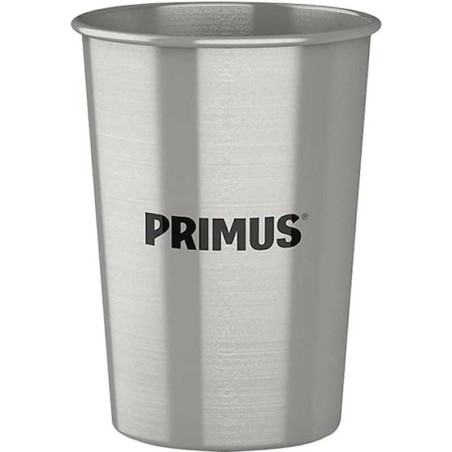 Verre 30 cl Primus Drinking Glass inox 18/8 verre camping empilable randonnée