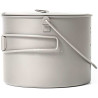 Popote titane Toaks 1300 ml avec anse pot randonnée bushcraft ultra légère