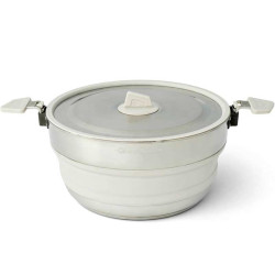 Marmite pliante inox Detour 5L Sea to Summit ultra légère et durable