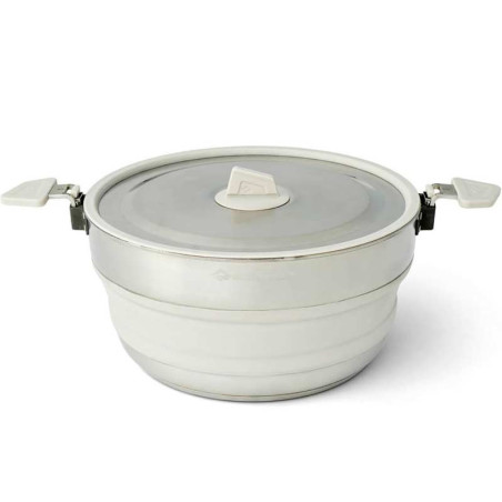 Marmite pliante inox Detour 5L Sea to Summit ultra légère et durable