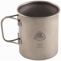 Tasse titane Robens 450 ml ultra légère poignée pliante camping randonnée