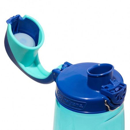BOUCHON A CLAPET POUR BOUTEILLE OTF NALGENE 65 CL BLEU AQUA SPORTIVE