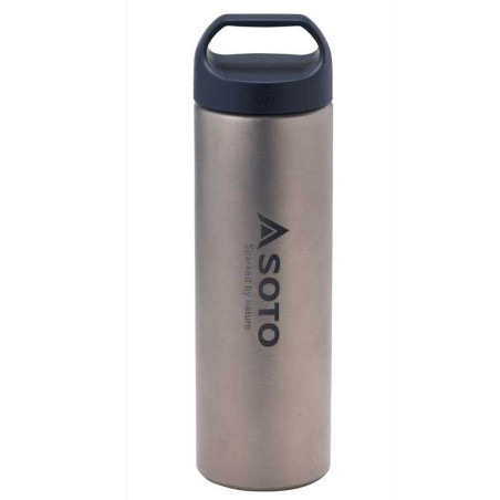 Gourde SOTO Aero Bottle 300 ml titane isotherme compacte pour randonnée légère et trek