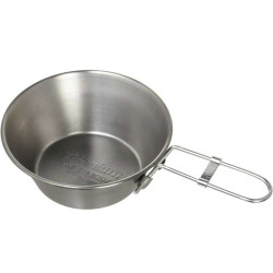 Tasse Sierra Evernew Titanium Sierra Cup FD 310 ml titane pliable pour randonnée légère et trek minimaliste