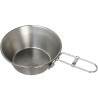 Tasse Sierra Evernew Titanium Sierra Cup FD 310 ml titane pliable pour randonnée légère et trek minimaliste