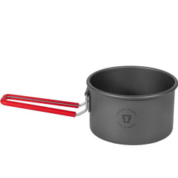 Trangia T-Cup hard anodized rouge 500 ml pour trek, randonnée backpacking et bivouac solo ultraléger