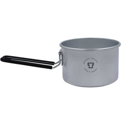Trangia T-Cup Black 500 ml pour bivouac bushcraft, survie légère et cuisine outdoor minimaliste