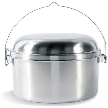 Grande popote inox Tatonka Kettle 2,5 litres camping groupe feu de camp bushcraft