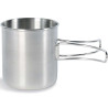 Mug inox Tatonka Handle Mug 600 bushcraft bivouac feu de camp camping sauvage