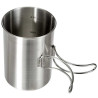 Mug inox Tatonka Handle Mug 850 compatible gourde Nalgene bushcraft bivouac feu de camp