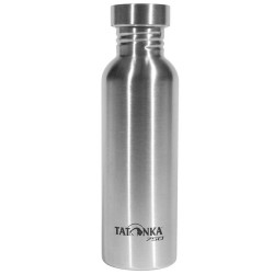 Gourde inox Tatonka Steel Bottle Premium 0,75 litre randonnée bushcraft camping bivouac