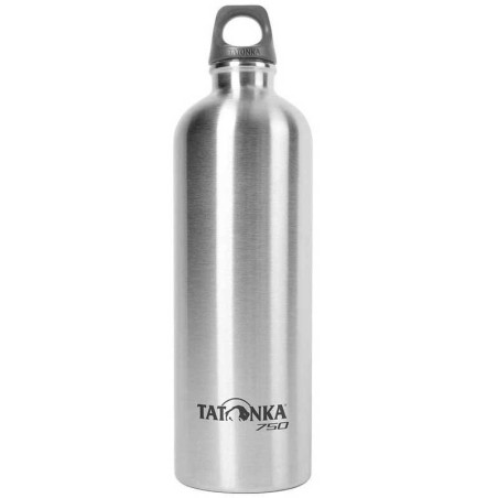 Gourde inox Tatonka Stainless Steel Bottle 0,75 litre randonnée trekking robuste durable