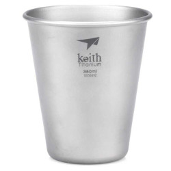 Verre titane Keith Titanium 35 cl randonnée bushcraft bivouac ultraléger robuste durable