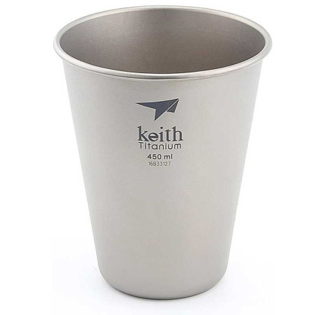 Verre titane Keith Titanium 45 cl trek bivouac ultraléger bushcraft robuste durable