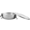 Bol alimentaire inox Tatonka Food Bowl 1 litre hermétique transport sécurisé bureau randonnée durable