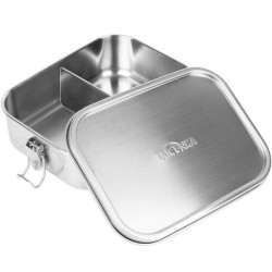 Boîte repas inox Tatonka Lunch Box II 800 Lock compartiments séparés transport sécurisé durable