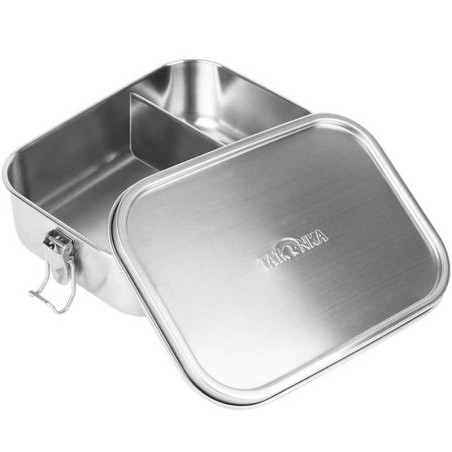 Boîte repas inox Tatonka Lunch Box II 1000 Lock compartiment bureau voyage transport sécurisé durable