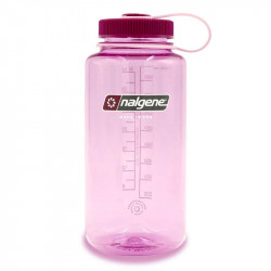 gourde nalgene large goulot 1 litre rose
