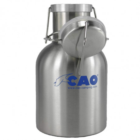 BOUTEILLE INOX 1 LITRE TYPE CANETTE CAO