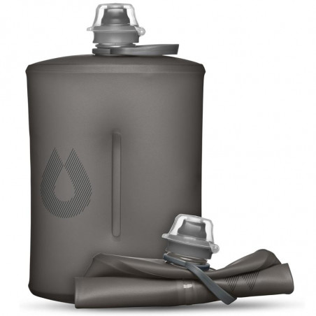 GOURDE SOUPLE PLIABLE 1L HYDRAPAK STOW SILICONE ULTRA LEGERE